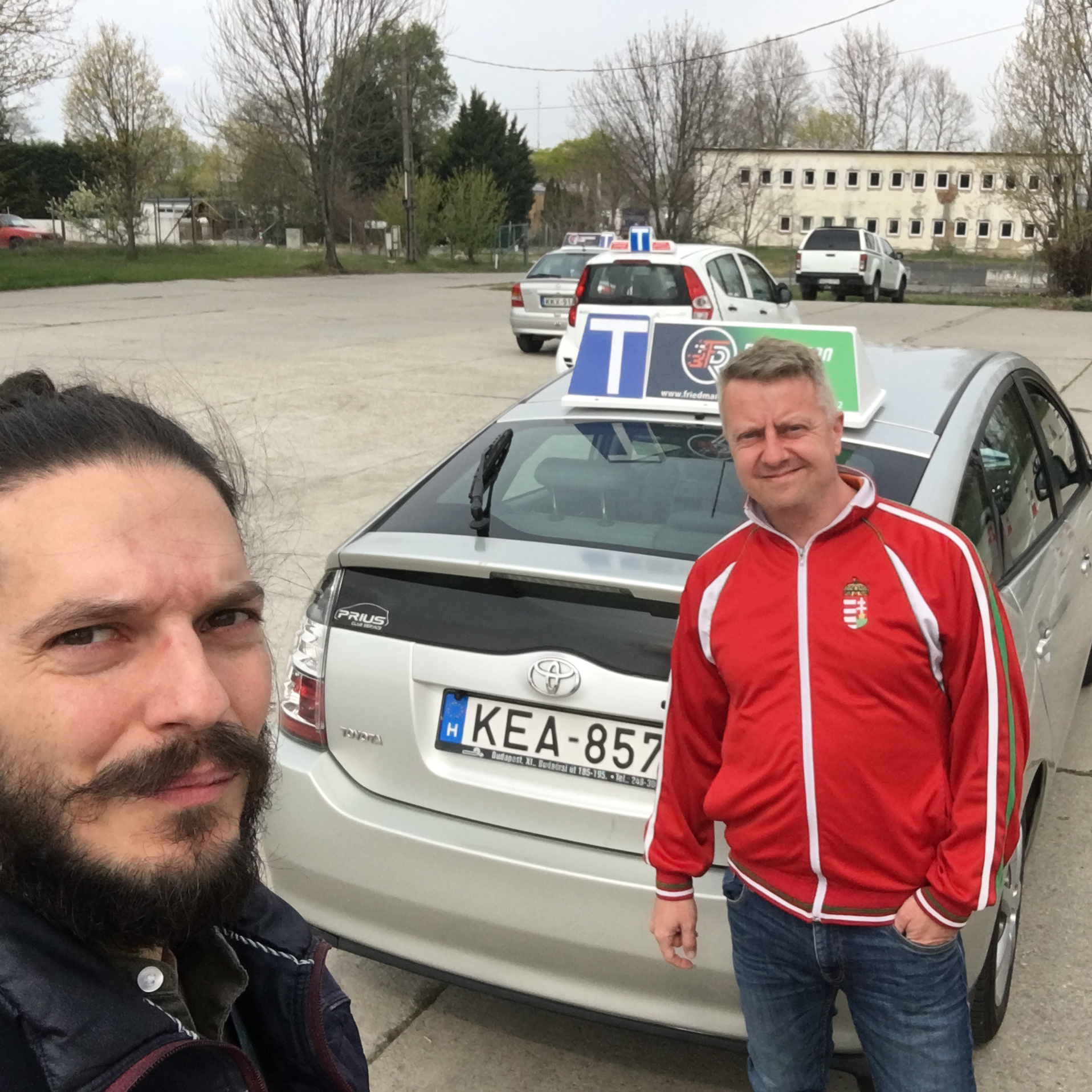 Sikeres vizsga: Hudra Laci